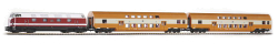 Стартовый набор железной дороги Piko, BR 118 + 2 двухэтажных вагона, аналоговый, 57135