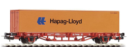 Платформа грузовая с контейнером Piko, Lgs579 “Hapag-Lloyd”, DB Cargo, Ep V, 57700