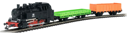 PIKO myTrain "Грузовой поезд с паровозом", стартовый набор железной дороги Piko, аналоговый, 57092