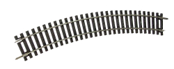 Рельсы радиусные R2 422мм (набор из 72 шт, цена указана за 1 шт), Железная дорога Piko, 55212-41