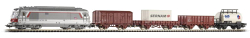 Стартовый набор железной дороги Piko "Грузовой поезд с тепловозом BB 67440 и 4-мя вагонами", аналоговый, 96950