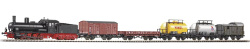 Стартовый набор железной дороги Piko "Паровоз с грузовым составом", аналоговый, 57120