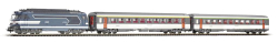 Стартовый набор пассажирского поезда Piko, BB 67000 с двумя пассажирскими вагонами, аналоговый, 59010